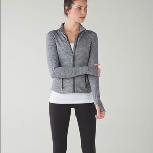 Lululemon Peplum Jacket (hustle in your bustle)